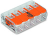 Compact-Verbindungsklemme | WAGO 221-415: 5x4 mm² | VPE 25 Stück