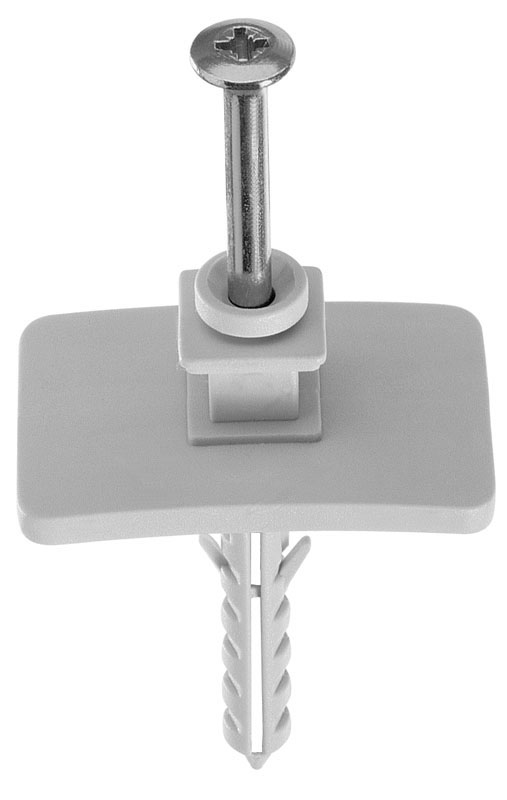 Sockel mit Nageldübel 6 x 50 | für Befestigung Typ SH15 & SH30 | VPE 50 Stück