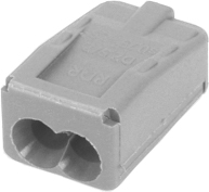 100 St. Verdrahtungsklemme, 2x0,75-1,5mm², Typ TSK 12 A