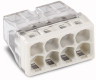 Compact Dosenklemme Wago 2273-208 | 8x0,5-2,5mm² | grau | VPE 50