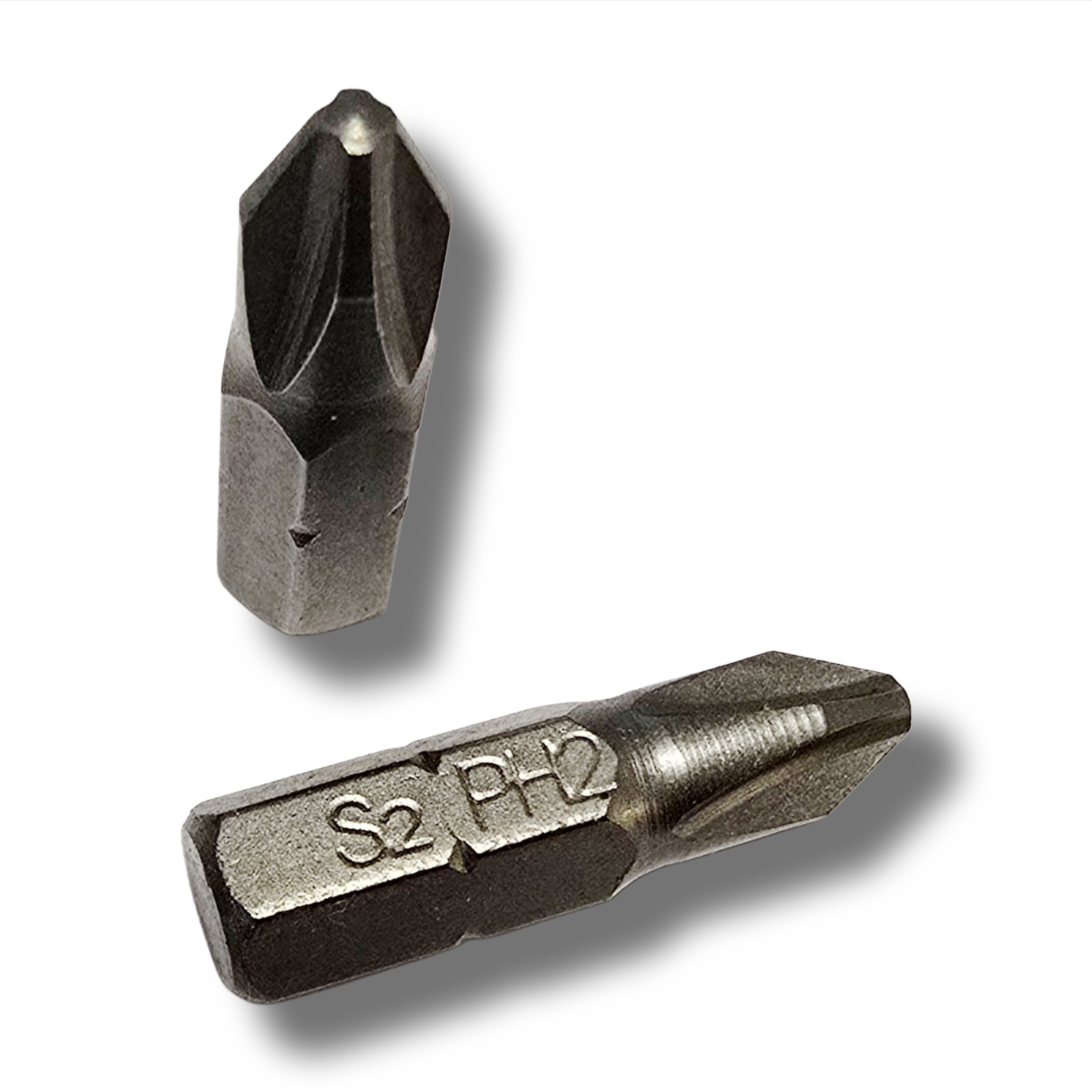 10 St. 1/4 Zoll Bits Phillips 2, 25 mm lang