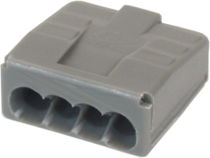 100 St. Verdrahtungsklemme, 4x0,75-2,5mm², Typ TSK 24 A
