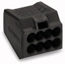 50 St. Dosenklemme dunkelgrau, 8x1-2,5 mm², Wago 273-103